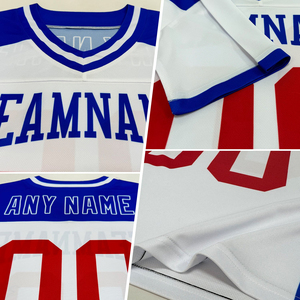 เสื้อฟุตบอลอเมริกันแบบซับลิเมชั่นสำหรับเยาวชน คุณภาพดี ออกแบบเองได้ ขายร้อนแรง ราคาส่ง รับผลิตแบบ OEM - Product Image 5
