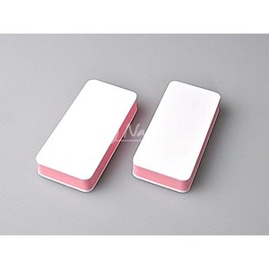 Pulidor de Uñas Coreano 400/3000 Grit 2Way Sandwich, Logotipo Personalizado OEM para Venta al por Mayor en Salones de Belleza - Product Image 1