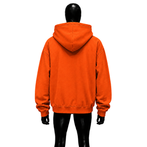 Sudadera con capucha extragrande con estampado gráfico Orange Mountain, unisex, estilo urbano, informal, para invierno, venta al por mayor - Product Image 2