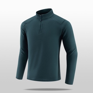 2026 High Quality Quarter Zip Warm Fleece Hoodie Fashionable <b>Tech</b> Fleece Jacket logo Customize Men's Microfiber Fleece Hoodies - Product Image 4