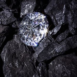Diamant de laboratoire brillant de 3,5 carats, couleur D, clarté VVS VS, excellente taille, HPHT CVD, serti en clos pour la fabrication de bijoux - Product Image 1