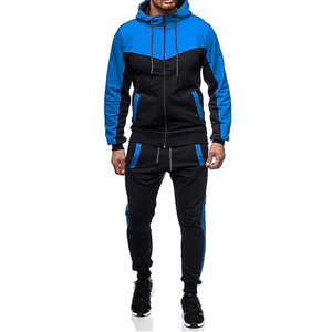 Men Cotton Tracksuit Outfit Full Sleeve <b>Hoodie</b> Sweatpants Casual Gym Sportswear Daily Comfort Wear - Product Image 2