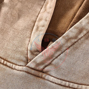 Sweat-shirts à capuche unisexe de qualité supérieure, tendance, délavés à l'acide, grande taille, décontractés, hiver, 100% coton, molleton respirant, écologiques - Product Image 4