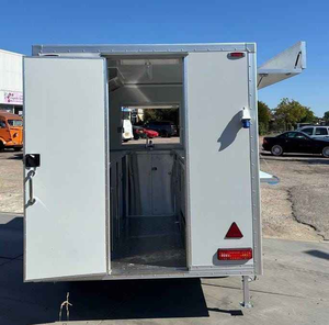 Magnifique remorque utilitaire fermée 8,5x20 pour camion de restauration mobile avec cuisine complète, remorques carrées économiques, remorque de restauration mobile - Product Image 6