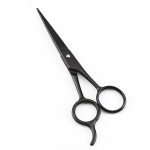 Top Design Professional Barber Scissors For Hairdressers Stainless Steel Blades Plastic <b>Handle</b> Sharp Blade Barber Scissors - Product Image 6