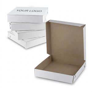 Cajas de Pizza Rectangulares Plegables Reutilizables Ecológicas Personalizadas con Revestimiento Impermeable, Grabado en Relieve, Reciclables y Biodegradables - Venta al por Mayor - Product Image 1