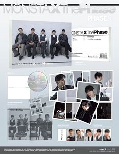 MONSTA X - [ THE PHASE ] มินิอัลบั้มชุดที่ 13 (รุ่น PHASE) อัลบั้มซีดีเคป๊อปขายดีที่สุดในเกาหลีสำหรับทุกวัย - Product Image 4