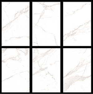 Azulejos de Porcelana Brillante de Primera Calidad CLAYTON CERAMIC, Antideslizantes y Resistentes a los Ácidos, Tamaño 600x1200mm, Hechos en India - Product Image 3