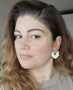 Luxury Resin <b>Earrings</b> Designable Jewelry for Woman Trendy Resin Epoxy <b>Earring</b> Customize Design Eco Friendly Resin Epoxy <b>Earring</b> - Product Image 4