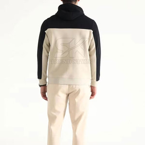 Sudadera con Capucha Lisa de Dos Tonos Más Vendida con Servicio OEM, Precio al por Mayor, Sudadera con Capucha Lisa de Dos Tonos 100% Algodón - Product Image 2