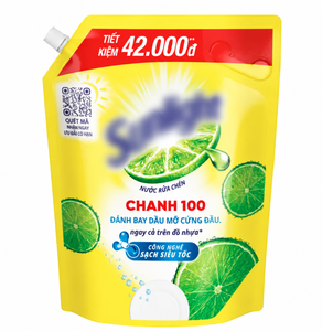 Sunlighttt Lemon 750g Liquide vaisselle jetable Ingrédients naturels Désodorisant Lavage de la vaisselle - Product Image 1