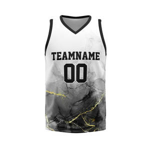 Maillots de basket-ball en gros de la meilleure qualité, nouveau style, maillots de basket-ball en mesh sublimé de haute qualité pour le sport - Product Image 2