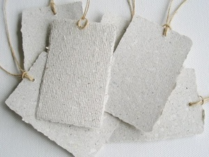 Luxury Handmade Paper Swing Tags for Fashion Retail Accessories and Gift Uses Hang Tags <b>Shoes</b> Bags Clothing Product Uses 2026 - Product Image 4