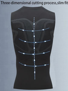 Camisetas Térmicas Personalizadas de Compresión para Hombre, Manga Larga, Cuello Alto Simulado, para Deportes de Invierno, Running, Ciclismo, Camiseta de Compresión Base para Hombre - Product Image 6