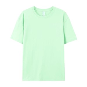 T-shirt décontracté 100 % coton respirant à manches courtes pour hommes et femmes, grandes tailles, personnalisable avec logo POD, 180g, pour l'export. - Product Image 5