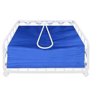 Porte-serviettes en métal, support de mouchoirs de table, support en treillis fait main, portable, décoration de table pour mariage, Noël, dîner - Product Image 5