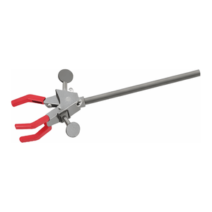 Pince d'extension à 3 griffes doublement réglable en acier inoxydable pour supports de laboratoire - Product Image 3