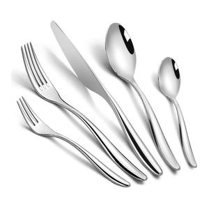 Ensemble de couverts en acier inoxydable de qualité supérieure pour table à manger avec finition miroir - Product Image 3