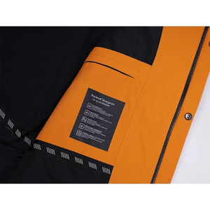 Custom Casual <b>Windbreaker</b> Jacket Zipper up Hoodie Polyester Outdoor Jacket for Spring Autumn Summer UPF 50+ - Product Image 4