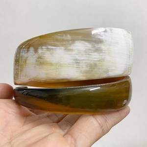 Pulsera de Moda Hecha a Mano con Cuerno de Búfalo Natural, Ecológica, Diseño Moderno para Mujer, 180-fs International Fs467 - Product Image 1