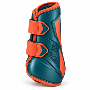Bottes de brossage équestres haut de gamme offrant une protection fiable des jambes, un confort respirant et une fermeture sécurisée pour les chevaux actifs - Product Image 1