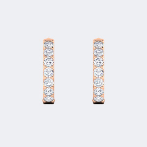 Pendientes de Aro con Diamantes de Corte Brillante Redondo de 2.00 CTW en Diseño Clásico de Joyería Fina - Product Image 6