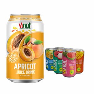 330ml Sugar-Free <b>Apricot</b> <b>Juice</b> Drink OEM ODM Private Label Beverage Manufacturer from Vietnam - Product Image 1