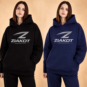 Nuevas sudaderas con capucha de algodón de moda DTG con bordado de arañas en relieve 1.1, sudaderas con capucha negras y azules - Product Image 1