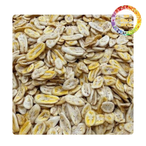 Venta al por mayor de chips de plátano crujientes secos de Vietnam - Sin azúcar añadido - Suministro a granel con etiqueta OEM - Chips de fruta saludables - Product Image 1