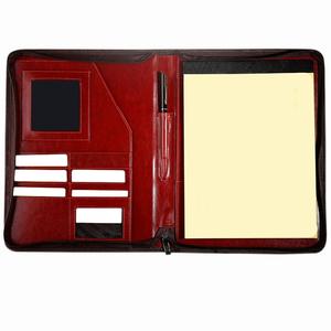 Dossiers d'organisateur de fichiers de format A4 brun imprimé de logo personnalisé - Product Image 2