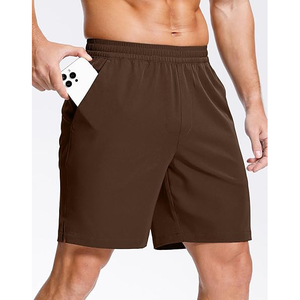 <b>Anti</b> Odor Treated Fabric With Moisture Wicking Properties Flat Lock Seams Prevent <b>Chafing</b> Zippered Back Pocket Secure Gym <b>Shorts</b> - Product Image 4