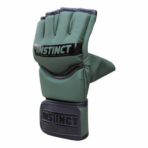 Wholesale Design Custom Logo Adult MMA Half Finger PU Leather Open Thumb Training <b>Gloves</b> for Boxing and Martial Arts - Product Image 2