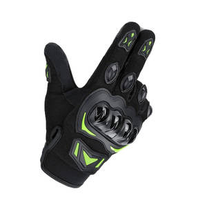 Guantes de Cuero para Motociclistas, Modelo 2026, para Carreras, Transpirables, Hechos en Pakistán - Product Image 3
