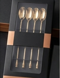 Luxury <b>Gold</b> Plated Cocktail Spoons Stainless Steel Bar Tools Stirring <b>Utensils</b> For Cocktail Mixing - Product Image 6