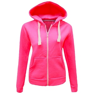 Robe pull molletonnée en coton 100 % personnalisée pour femme, hiver, écologique, respirante, coupe-vent, gaufrée et brodée - Product Image 1