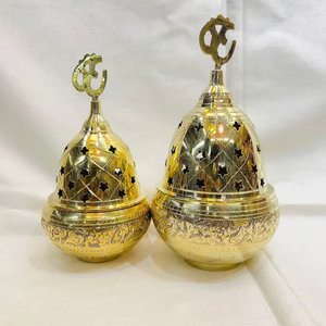 Luxury Metal Incense Burner Lid Holder Suitable Cone <b>Stick</b> Fragrance <b>Diffusion</b> Relaxing Ambience Living Space - Product Image 1