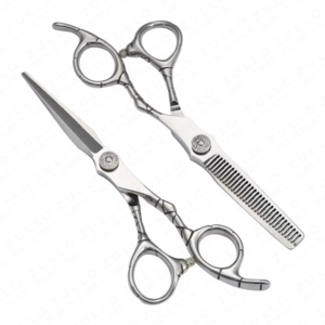 Tijeras de Peluquería Profesionales de Acero Inoxidable Premium, Cuchillas Afiladas para Cortar el Cabello, Herramienta de Salón con Logotipo Personalizado - Product Image 5