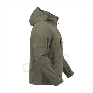 New Design <b>Mens</b> Soft Shell <b>Jacket</b> <b>Waterproof</b> <b>Lightweight</b> Windbreaker Hooded Outdoor Sports Fishing Hiking Breathable <b>jacket</b> - Product Image 3