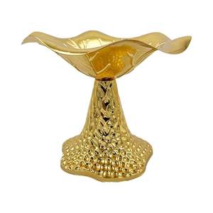 Pedestal Candy Holder Tray Fruit <b>Bowl</b> for Table Centerpiece Decorative Fruit <b>Snack</b> <b>Bowl</b> for Kitchen Dining Bar - Product Image 2