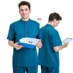 Uniformes Médicos para Mujer a Buen Precio, Uniformes de Enfermera con Estilo Único, Pantalones Anchos, Uniformes Personalizados con Logotipo - Fábrica FMF - Product Image 3