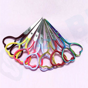 Wholesale Stainless Steel Color Handle Embroidery <b>Scissors</b> for Thread Cutting <b>Sewing</b> Needlework and Craft Projects - Product Image 4