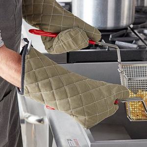Guantes de Horno Modernos Resistentes al Calor de Algodón Ignífugo Henry Foodservice para Cocina y Jardín, Hechos en Shandong, China - Product Image 3