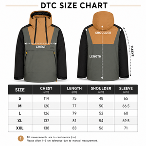 Waterproof Multi-Panel Snowboarding <b>Jacket</b> Men's Windproof <b>Ski</b> Anorak Outdoor High Performance Winter Sports Thermal Coat - Product Image 6