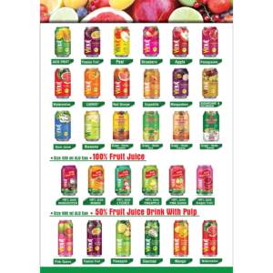 Jus chaud 330ml 100% jus de fruit du dragon rouge jamais de concentré (jus NFC) d'une usine Viet Nam (OEM, ODM) - Product Image 5