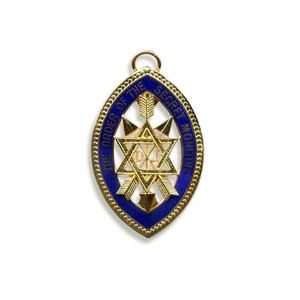 Factory Made Order Of Secret Monitor Collarette Jewel Masonic Regalia <b>Collar</b> Jewel for Sale - Product Image 3