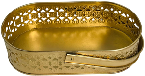 Panier en métal décoratif, panier de rangement en fil métallique, organisateur pour comptoir de cuisine, salle de bain, salon, décoration de la maison - Product Image 6