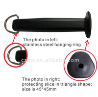 Aiguiseur de couteaux en acier à grain fin 12'' 800-1500, manche PM, 500 lignes, design ergonomique en PP écologique, acier allié
