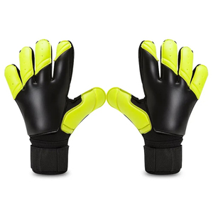 Gants de gardien de but professionnels à doigts entiers, protection des doigts, pour adultes et enfants, en cuir épais, imperméables, antidérapants, respirants, pour le football - Product Image 3