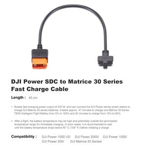 DJ Power SDC Series Fast Charge Cable for DJ Power 500/1000/2000 with DJ Dron Accessories - Product Image 4