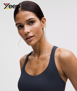 เสื้อชั้นในกีฬาโยคะคุณภาพสูงสำหรับผู้หญิง XEEP รุ่น XC-SB-119 แบบเรียบง่าย ระบายอากาศได้ดี สายปรับได้ แผ่นรองถอดออกได้ รองรับได้ดีเยี่ยม แห้งเร็ว - Product Image 3